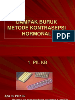 Dampak Buruk KB Hormonal