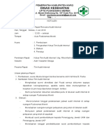 Notulen Rapat Audit Internal