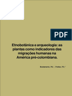 Etnobotanica e Arqueologia - As Plantas Como Indicadores Das Migrações Humanas Na América Pré-Colobinana, Bustame e Freitas