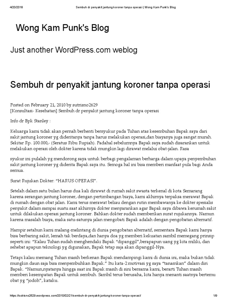 Pengalaman Saysembuh Pasca Operasi Caesar Dengan Cepat Oleh