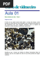 Aula 01 - Breve História Do Vidro - Parte 1