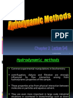 2-Hydrodynamic Methods (Sedimentation, Centrifugation and Ultracentrifugation