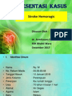 Presentasi Kasus: Stroke Hemoragic