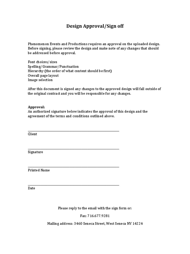 Design Approval Process Overview | PDF | Computers