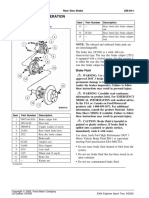 Rear Disc Brake Description and Operation PDF