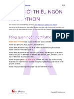 Bài 1_Giới Thiệu Ngôn Ngữ Lập Trình Python_Howkteam.com