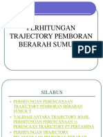 Perhitungan Trajectory Sumur y