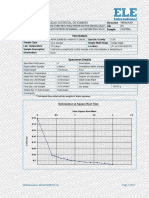 Shear Strength by Direct Shear (Small Shear Box) : Client Structure Project Job Sample Test Details