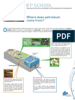 1 Where Does Petroleum Come From