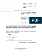 Pongo en Conocimiento Comedor Deterioraro Riesgo