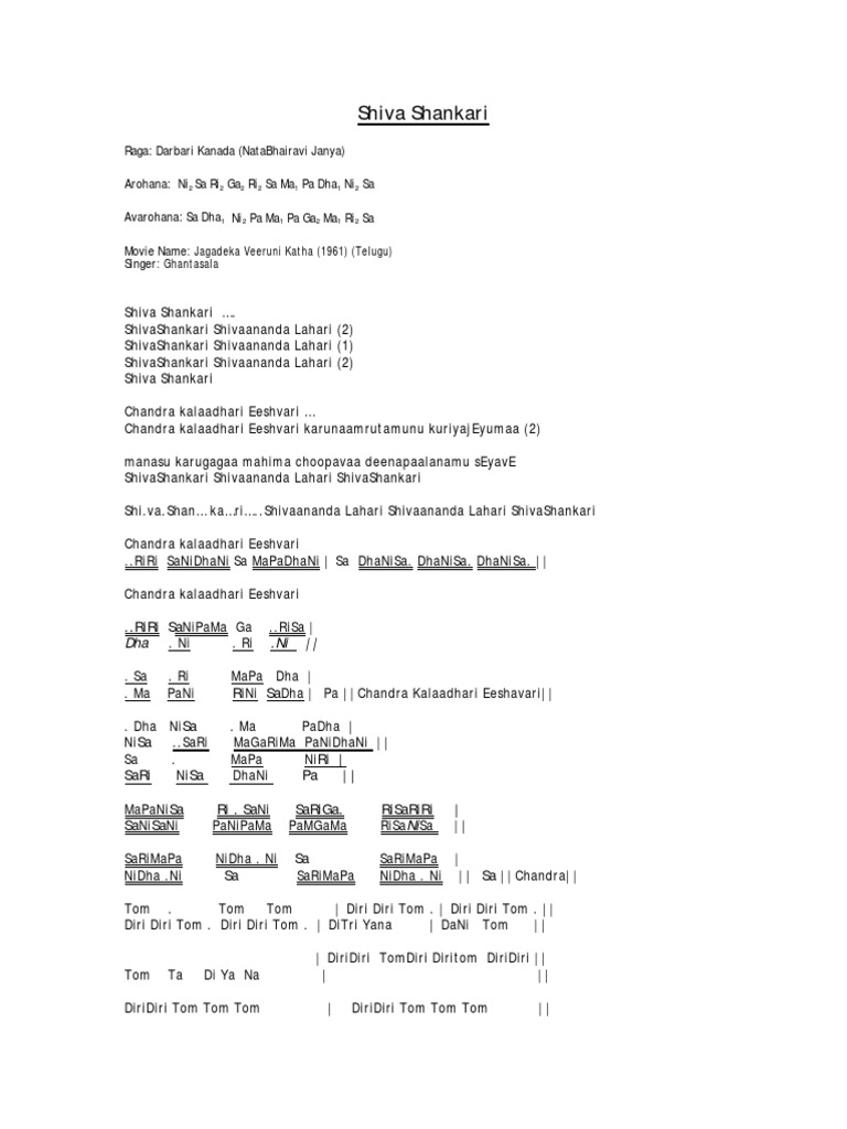 Shiva Shankar I Pdf Classical And Art Music Traditions Leisure