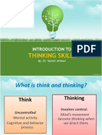 Chapter 1 - Introduction To Thinking Skill