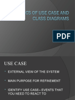 Use Case and Class Diagrams