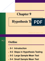 Hypothesis Testing PDF