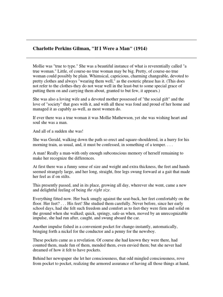 Charlotte Perkins Gilman, 