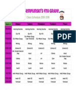 Semplinski Schedule 2018-2019 - Sheet1