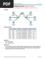 3.2.2.4 Packet Tracer - Configuring Trunks Instructions IG