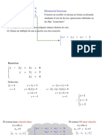 Eliminación Gaussiana 