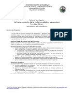 D.D'Amario-Taller-La Transformación de La Cultura Mediática-SEG 2013-PRI 2014-DI