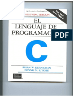 El Lenguaje de Programación C - 2da Edición - Brian W. Kernighan & Dennis M. Ritchie PDF