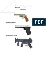 Clasificacion de Las Armas de Fuego