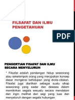 Filsafat Dan Ilmu Pengetahuan