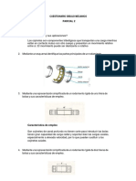 CUESTIONARIO DIBUJO MECANICO Parcial 2 1 1