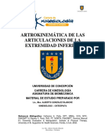Artokinemática de Las Articulaciones de La Extemidad Inferior - Alberto Gonzalez (UDEC)