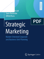 Torsten Tomczak, Sven Reinecke, Alfred Kuss-Strategic Marketing_ Market-Oriented Corporate and Business Unit Planning-Gabler Verlag (2018)