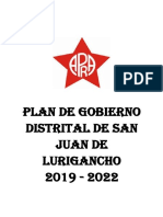 Plan Partido Aprista Peruano