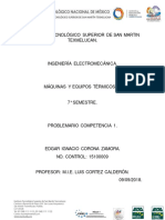 Problemario Com1 Maquinas Termicas II Edgar Corona