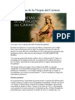 Promesas de La Virgen Del Carmen