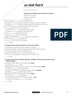 Firstmasterclass TB Unit Test 6 A4