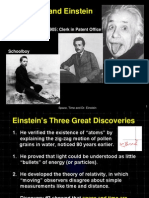 Spacetime and Einstein: 1905: Clerk in Patent Office