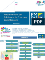 Requerimientos Subsistema Compras y Contrataciones Abril2015