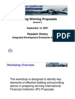 Writing Winning Proposals: Key Elements and Resources