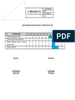 Jadwal Program Training Internal Cv. Prima Indo Tuna 2018