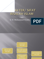 Karakter - Sifat Risalah Islam