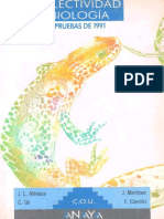 Selectividad Biologia Pruebas de PDF