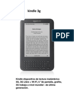 Lo máximo kindle 3g