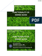 Functionality of Amino Acids (1)