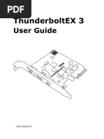 Thunderboltex 3: User Guide