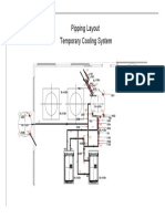 Pipping Layout Temp Cooling System