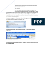 Manual para Conectar Excel Con Access