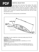 Airfoil Selection