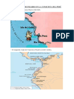Los 3 viajes de Pizarro a Perú