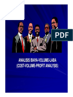 Analisis Biaya Volume Laba PDF