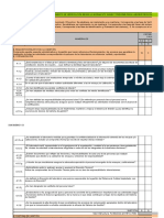 Check List Diagnostico ISO 17025