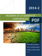 Conferecias Cambio Climatico Ética Admindocx