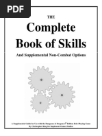 Complete Book of Skills: and Supplemental Non-Combat Options